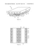 V-RIBBED BELT WITH SPACED RIB FLANK REINFORCEMENT diagram and image