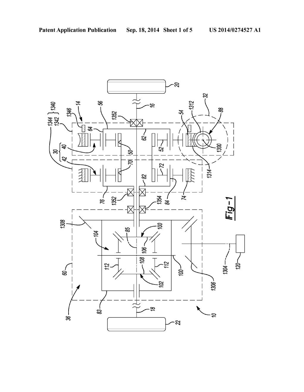 DRIVE MODULE HAVING PLANETARY TRANSMISSION WITH NESTED RING GEARS - diagram, schematic, and image 02