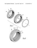 DRIVE MODULE HAVING PLANETARY TRANSMISSION WITH NESTED RING GEARS diagram and image