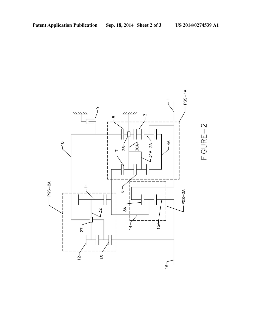 FULLY GEARED SINGLE INPUT ADAPTIVE CONTINUOUSLY VARIABLE TRANSMISSION - diagram, schematic, and image 03