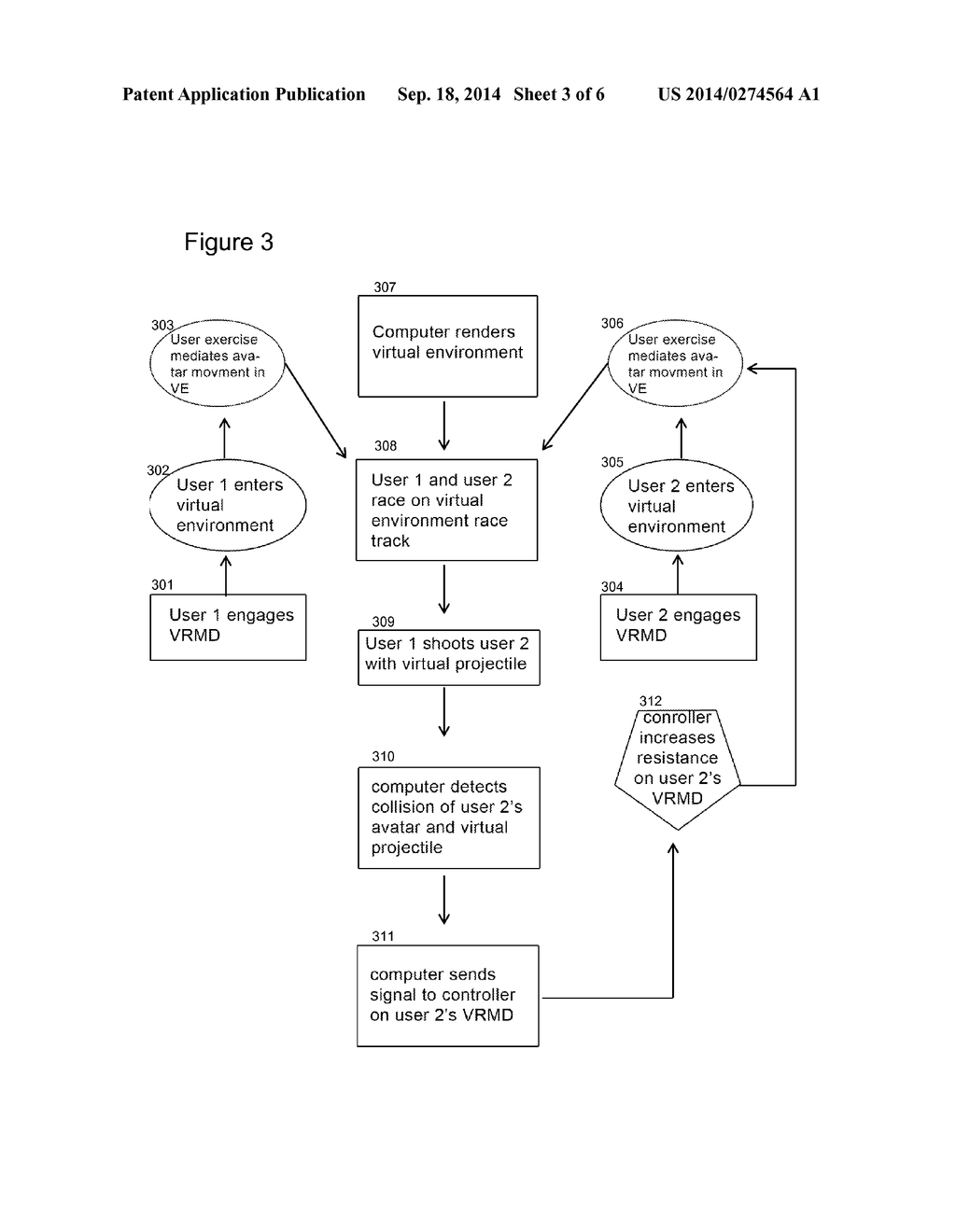 DEVICES, SYSTEMS AND METHODS FOR INTERACTION IN A VIRTUAL ENVIRONMENT - diagram, schematic, and image 04