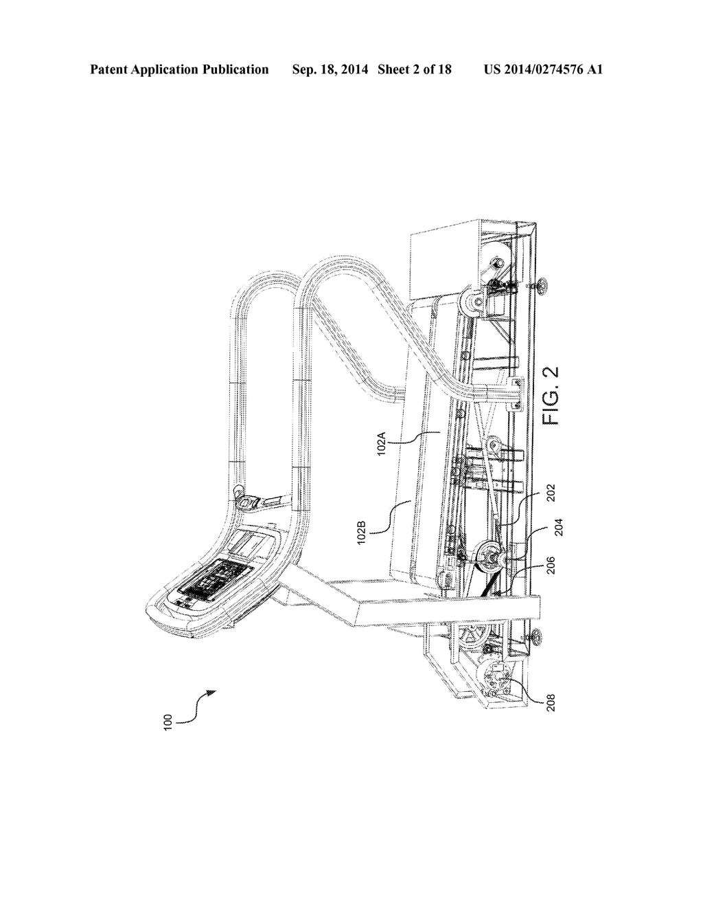 APPARATUS, SYSTEM, AND METHOD FOR PROVIDING RESISTANCE IN A DUAL TREAD     TREADMILL - diagram, schematic, and image 03