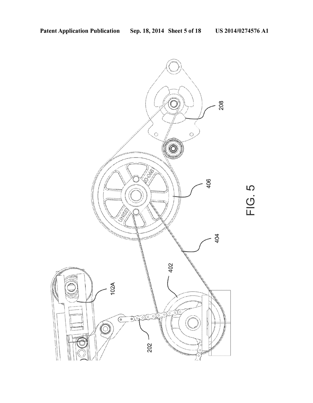 APPARATUS, SYSTEM, AND METHOD FOR PROVIDING RESISTANCE IN A DUAL TREAD     TREADMILL - diagram, schematic, and image 06