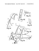 Motorless Treadmill with Large Flywheel diagram and image