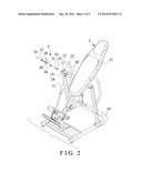 TILTING INVERSION EXERCISER HAVING LOCK DEVICE diagram and image