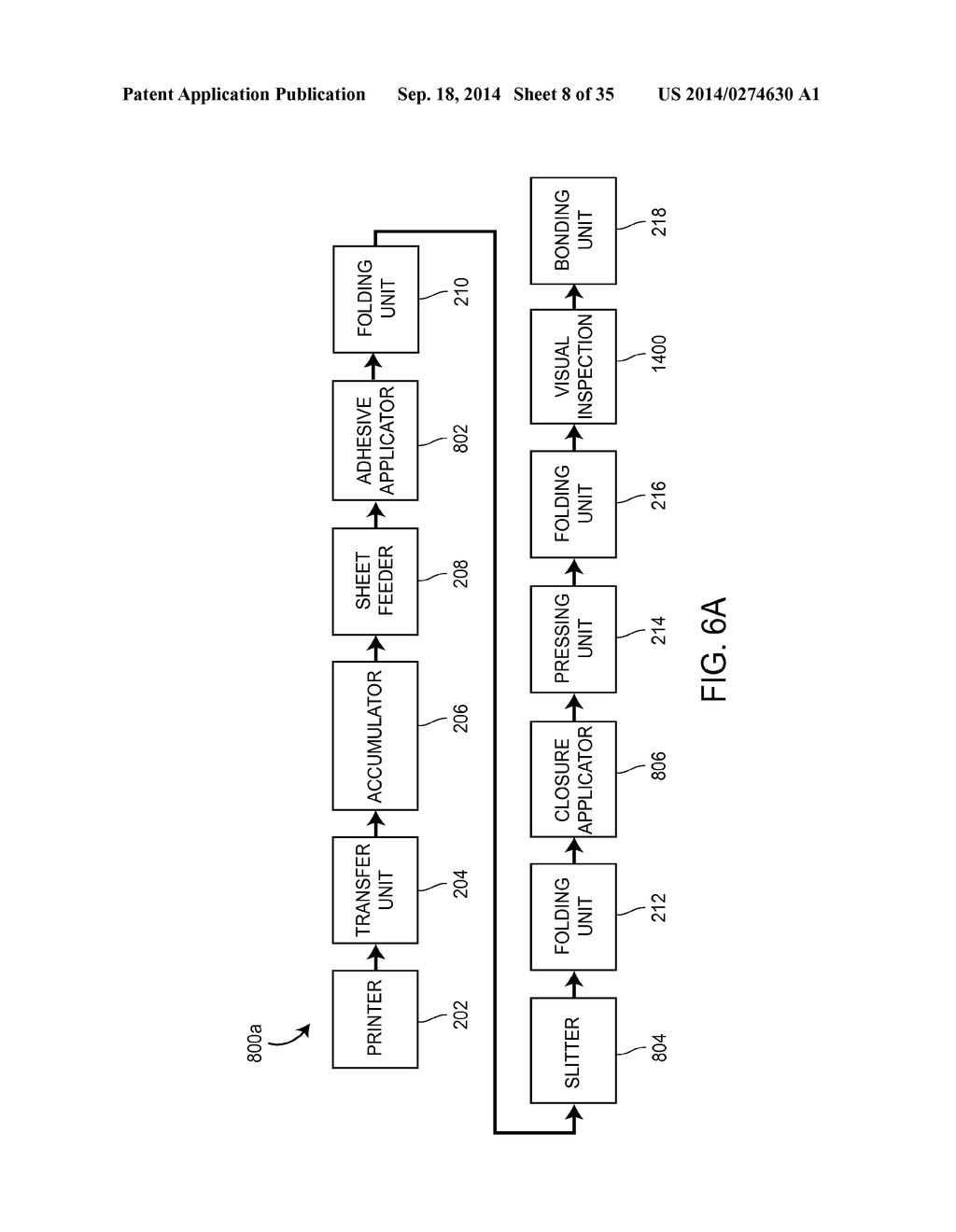 Information Item Forming Machine with Visual Inspection Unit and Method     for Forming and Sorting Informational Items - diagram, schematic, and image 09