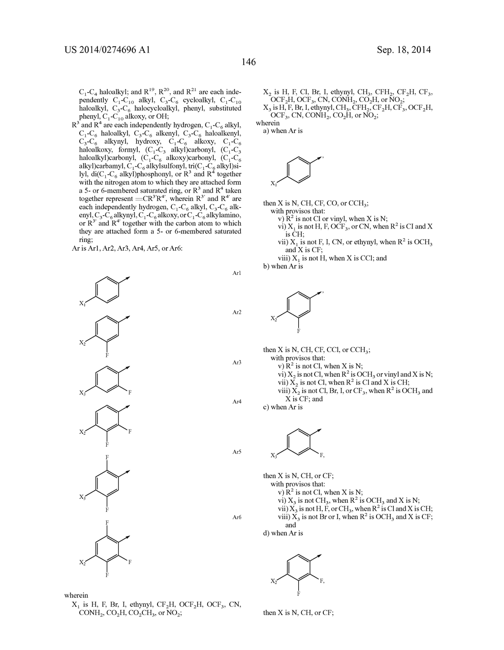 4-AMINO-6-(4-SUBSTITUTED-PHENYL)-PICOLINATES AND     6-AMINO-2-(4-SUBSTITUTED-PHENYL)-PYRIMIDINE-4-CARBOXYLATES AND THEIR USE     AS HERBICIDES - diagram, schematic, and image 147