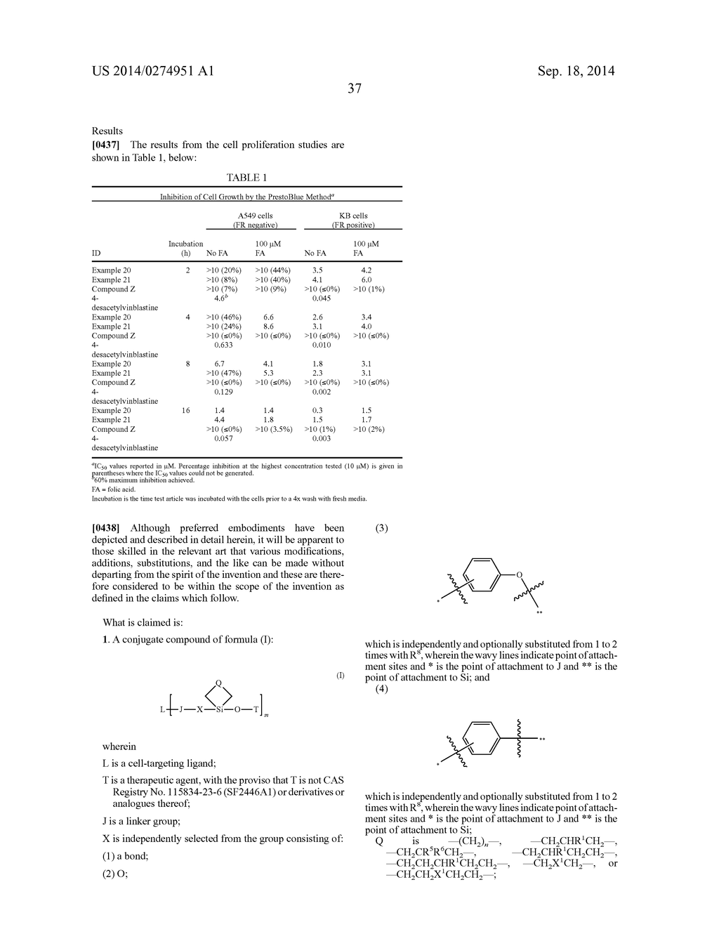 LIGAND-THERAPEUTIC AGENT CONJUGATES, SILICON-BASED LINKERS, AND METHODS     FOR MAKING AND USING THEM - diagram, schematic, and image 40