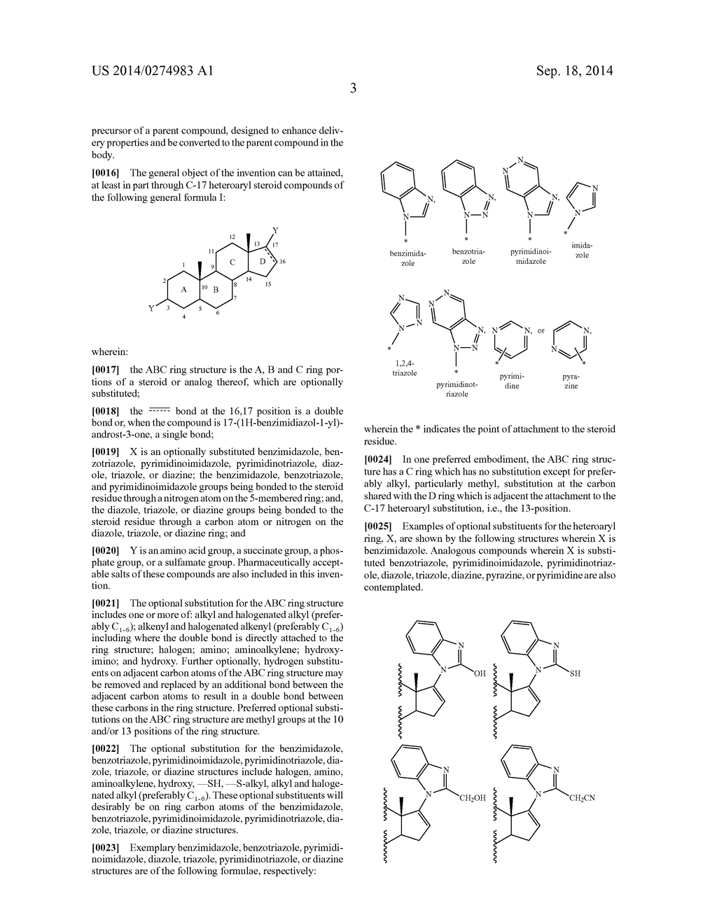 NOVEL PRODRUGS OF C-17-HETEROARYL STEROIDAL CYP17     INHIBITORS/ANTIANDROGENS: SYNTHESIS, IN VITRO BIOLOGICAL ACTIVITIES,     PHARMACOKINETICS AND ANTITUMOR ACTIVITY - diagram, schematic, and image 08