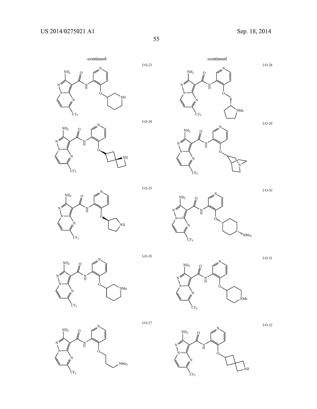 COMPOUNDS USEFUL AS INHIBITORS OF ATR KINASE - diagram, schematic, and image 56