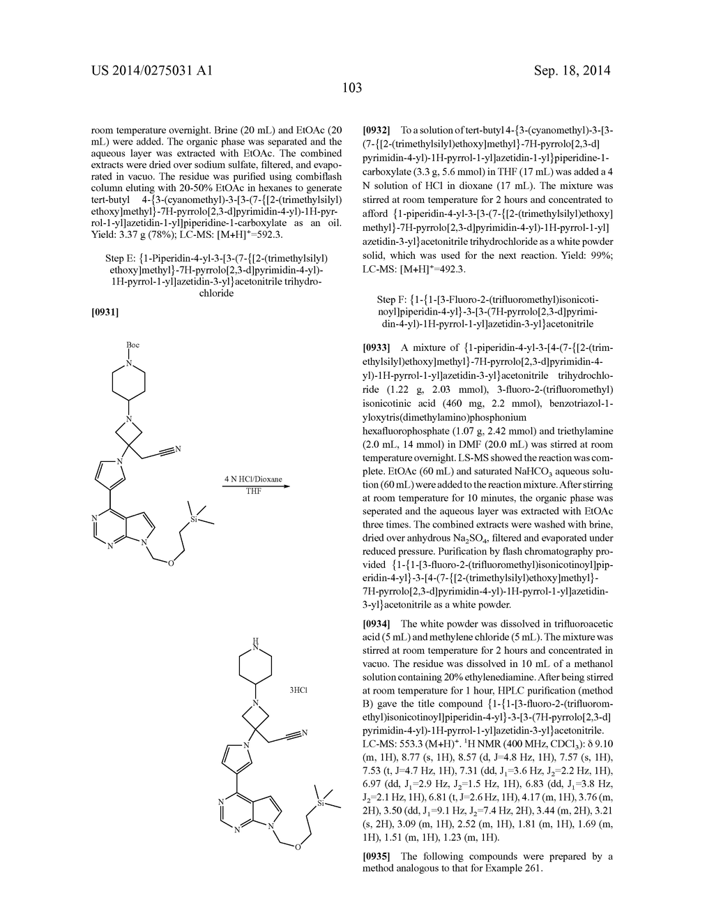 PIPERIDIN-4-YL AZETIDINE DERIVATIVES AS JAK1 INHIBITORS - diagram, schematic, and image 107