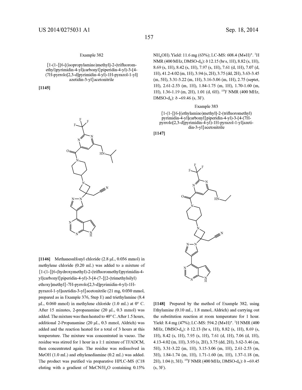 PIPERIDIN-4-YL AZETIDINE DERIVATIVES AS JAK1 INHIBITORS - diagram, schematic, and image 161