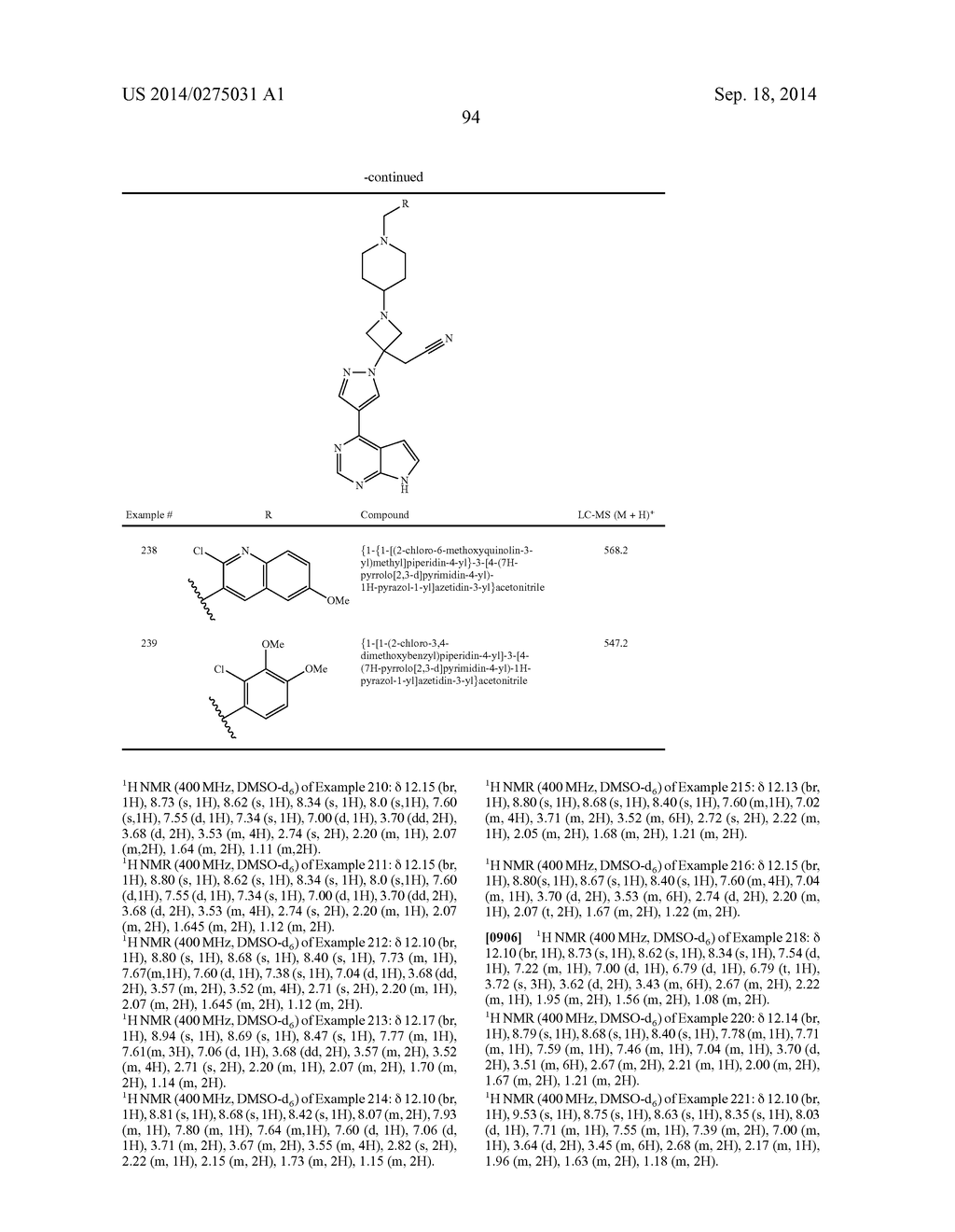PIPERIDIN-4-YL AZETIDINE DERIVATIVES AS JAK1 INHIBITORS - diagram, schematic, and image 98