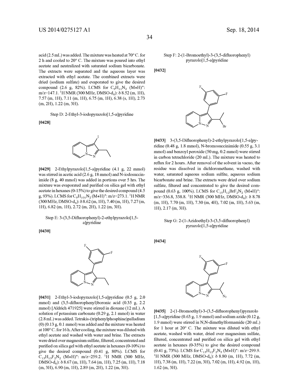 SUBSTITUTED HETEROARYL FUSED DERIVATIVES AS PI3K INHIBITORS - diagram, schematic, and image 35