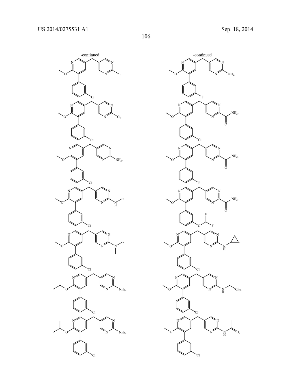 SUBSTITUTED PYRIDINE AND PYRAZINE COMPOUNDS AS PDE4 INHIBITORS - diagram, schematic, and image 107