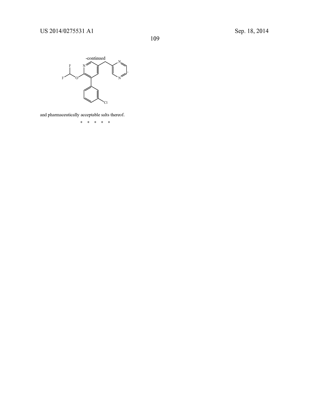 SUBSTITUTED PYRIDINE AND PYRAZINE COMPOUNDS AS PDE4 INHIBITORS - diagram, schematic, and image 110