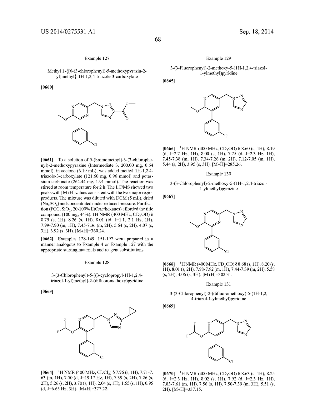 SUBSTITUTED PYRIDINE AND PYRAZINE COMPOUNDS AS PDE4 INHIBITORS - diagram, schematic, and image 69