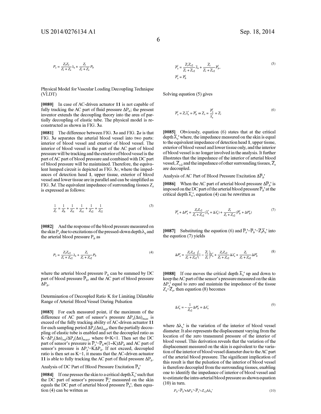 NON-INVASIVE METHOD AND DEVICE OF MEASURING THE REAL-TIME CONTINUOUS     PRESSURE OF FLUID IN ELASTIC TUBE AND THE DYNAMIC COMPLIANCE OF ELASTIC     TUBE - diagram, schematic, and image 18