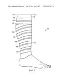 COMPRESSION BANDAGE HAVING AN INTEGRATED STRAIN GAUGE diagram and image