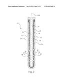 SURGICAL DRAINAGE TUBE ASSEMBLY WITH CONCENTRIC TUBULAR MEMBERS diagram and image