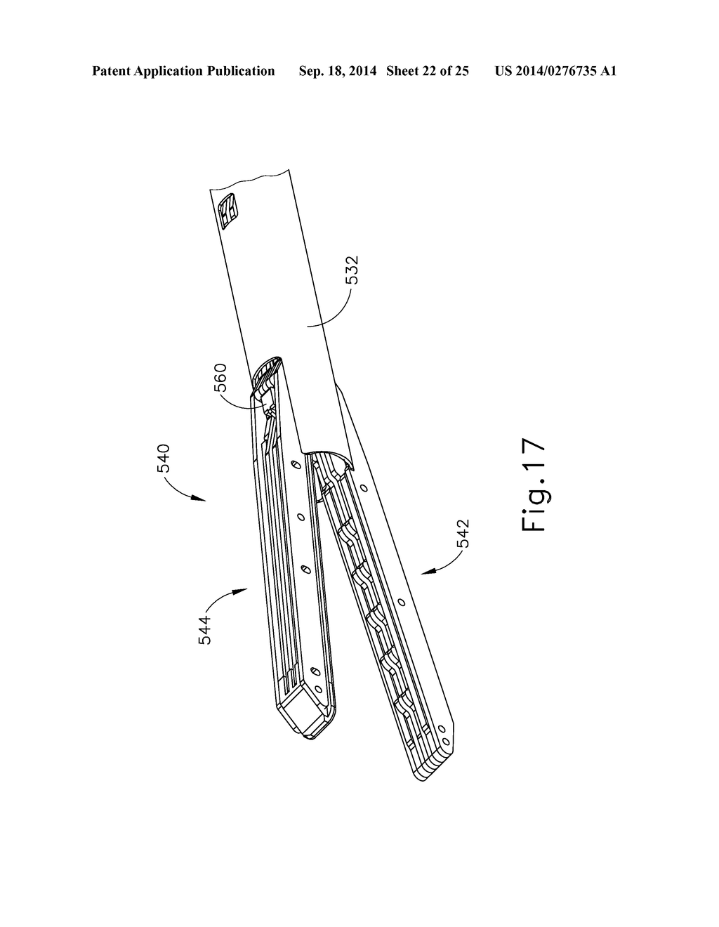 Tissue Clamping Features of Surgical Instrument End Effector - diagram, schematic, and image 23