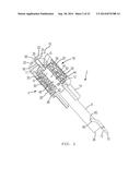 ABLATION CATHETER HAVING ELECTRONIC DEVICE DISPOSED WITHIN A LUMEN diagram and image