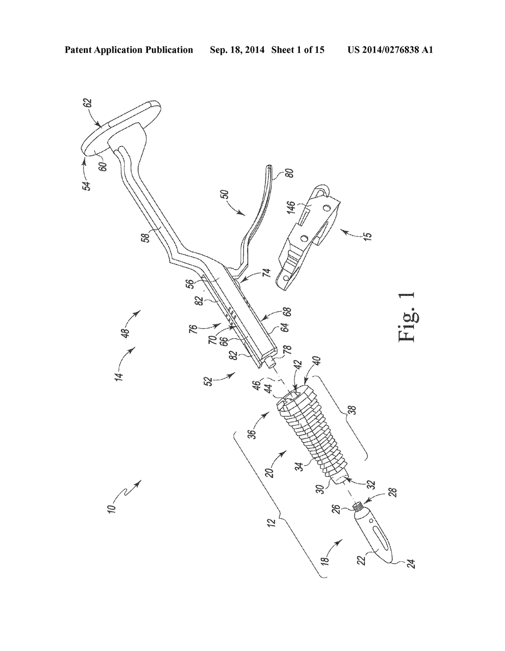 FEMORAL SYSTEM HANDLE SURGICAL INSTRUMENT AND METHOD OF ASSEMBLING SAME - diagram, schematic, and image 02