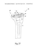 TIBIAL TRIAL INSTRUMENTS FOR SETTING OFFSET diagram and image