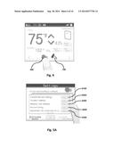 HVAC CONTROLLER HAVING INTEGRATED COMFORT WINDOW DISPLAY diagram and image