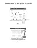 HVAC CONTROLLER HAVING INTEGRATED COMFORT WINDOW DISPLAY diagram and image