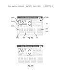 HVAC CONTROLLER HAVING INTEGRATED COMFORT WINDOW DISPLAY diagram and image