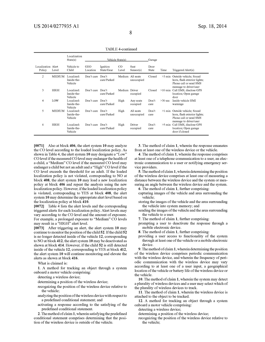 VEHICLE TRACKING OF PERSONAL DEVICES WITH RESPONSE SYSTEM - diagram, schematic, and image 21