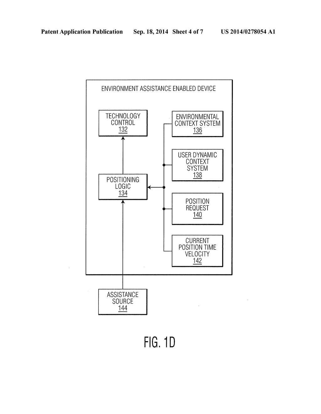 ENVIRONMENTAL AWARENESS FOR IMPROVED POWER CONSUMPTION AND RESPONSIVENESS     IN POSITIONING DEVICES - diagram, schematic, and image 05