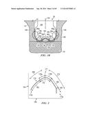 PDC BITS WITH CUTTERS LAID OUT IN BOTH SPIRAL DIRECTIONS OF BIT ROTATION diagram and image