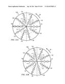 PDC BITS WITH CUTTERS LAID OUT IN BOTH SPIRAL DIRECTIONS OF BIT ROTATION diagram and image