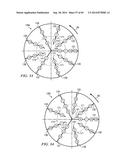 PDC BITS WITH CUTTERS LAID OUT IN BOTH SPIRAL DIRECTIONS OF BIT ROTATION diagram and image