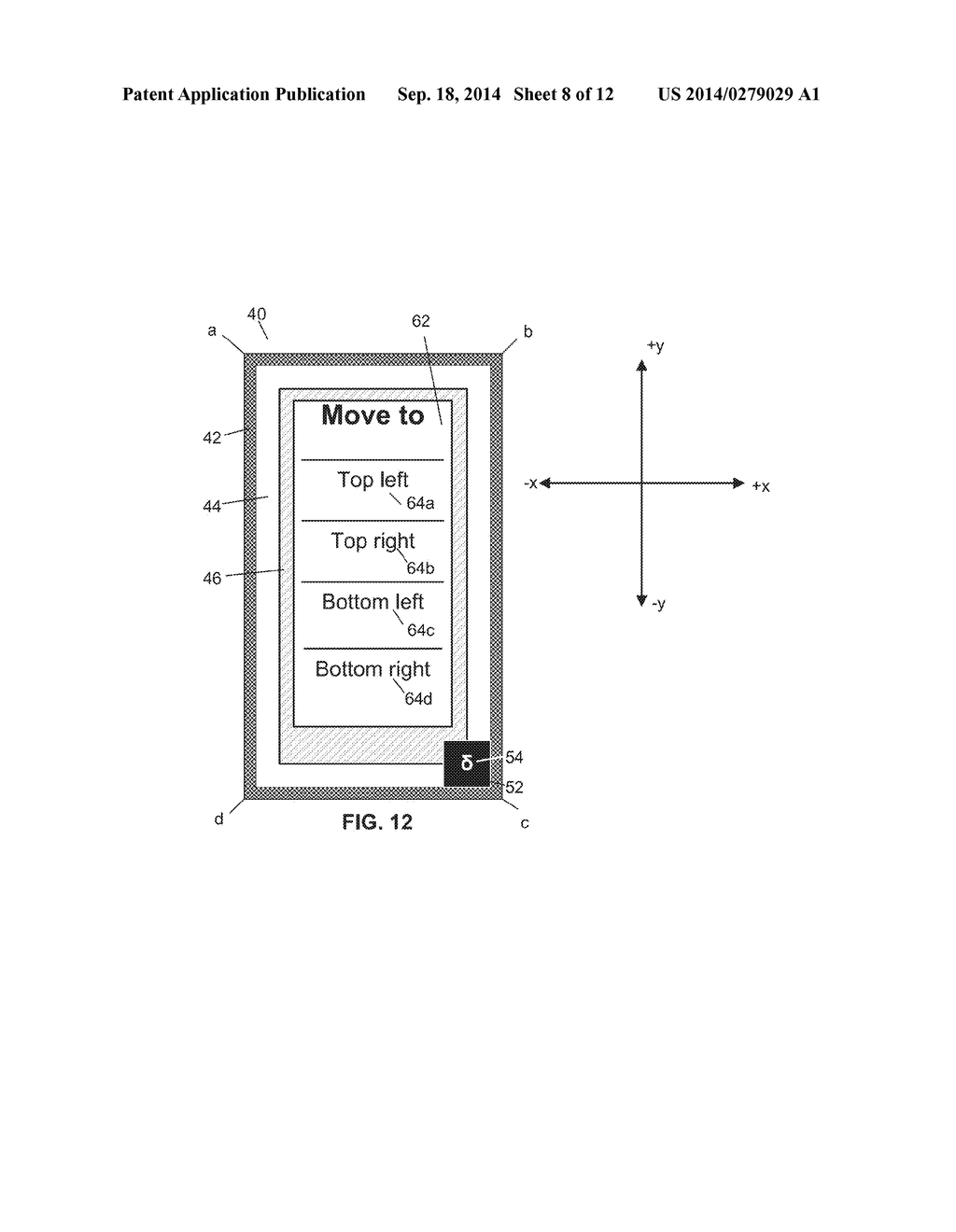 MOBILE DEVICE USER INTERFACE WITH DYNAMIC ADVERTISING CONTROL INTERFACE     AREA - diagram, schematic, and image 09