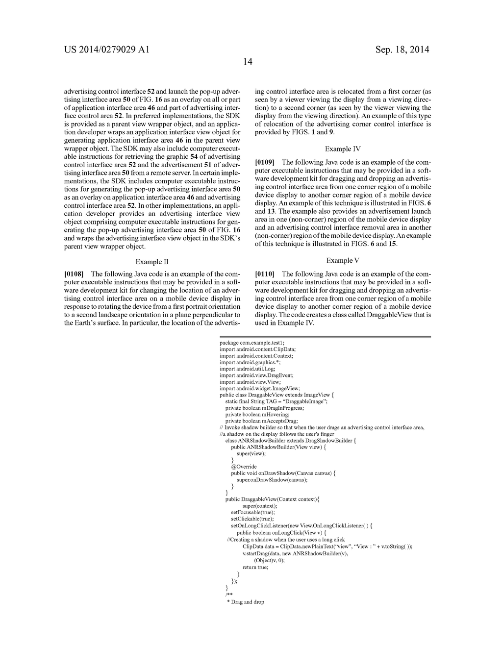 MOBILE DEVICE USER INTERFACE WITH DYNAMIC ADVERTISING CONTROL INTERFACE     AREA - diagram, schematic, and image 27