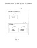 SYSTEMS, METHODS AND APPARATUS FOR ONLINE MANAGEMENT OF A SALES AND     REFERRAL CAMPAIGN diagram and image