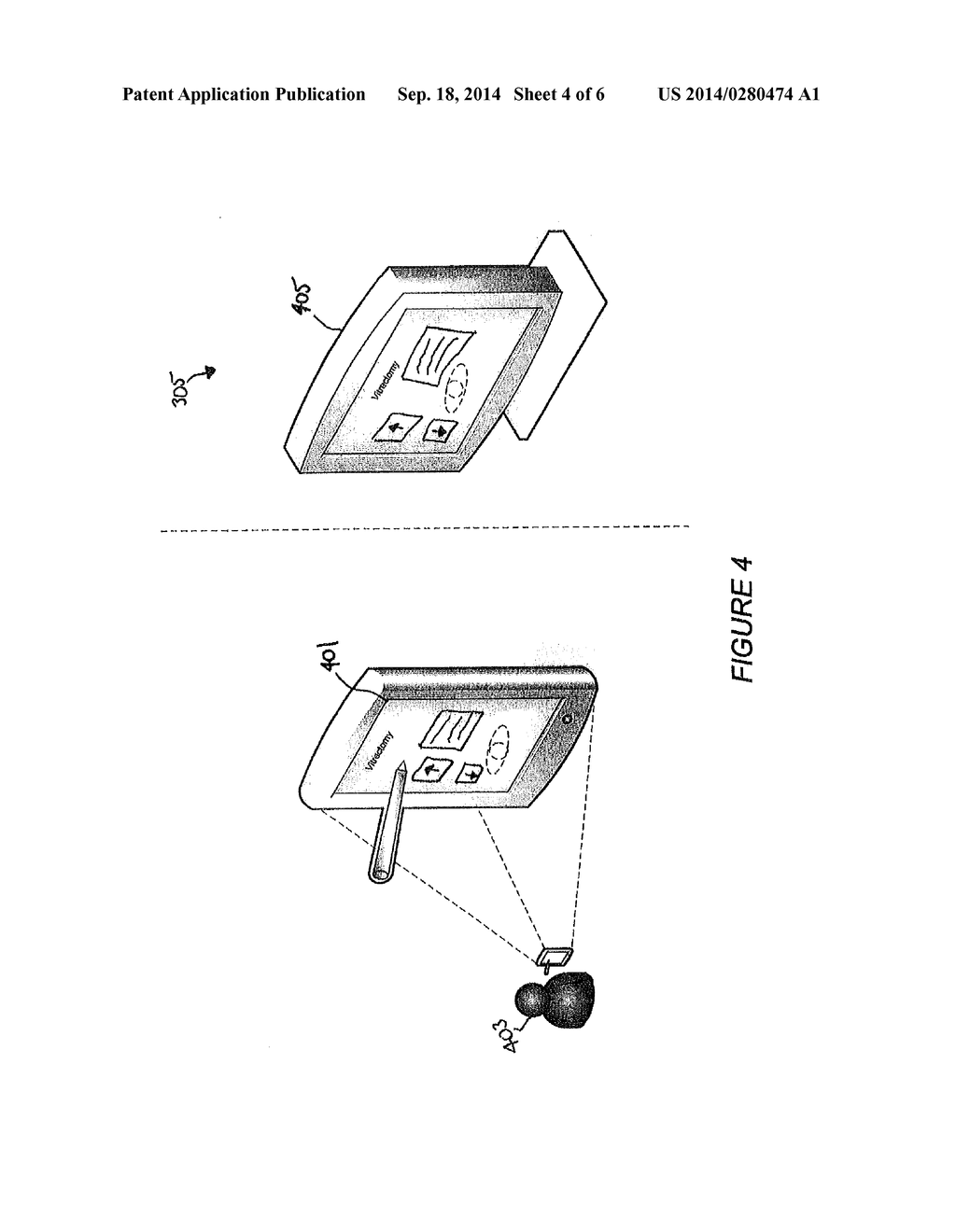 SYSTEM AND METHOD FOR PROVIDING A USER INTERFACE TO REMOTELY CONTROL     MEDICAL DEVICES - diagram, schematic, and image 05