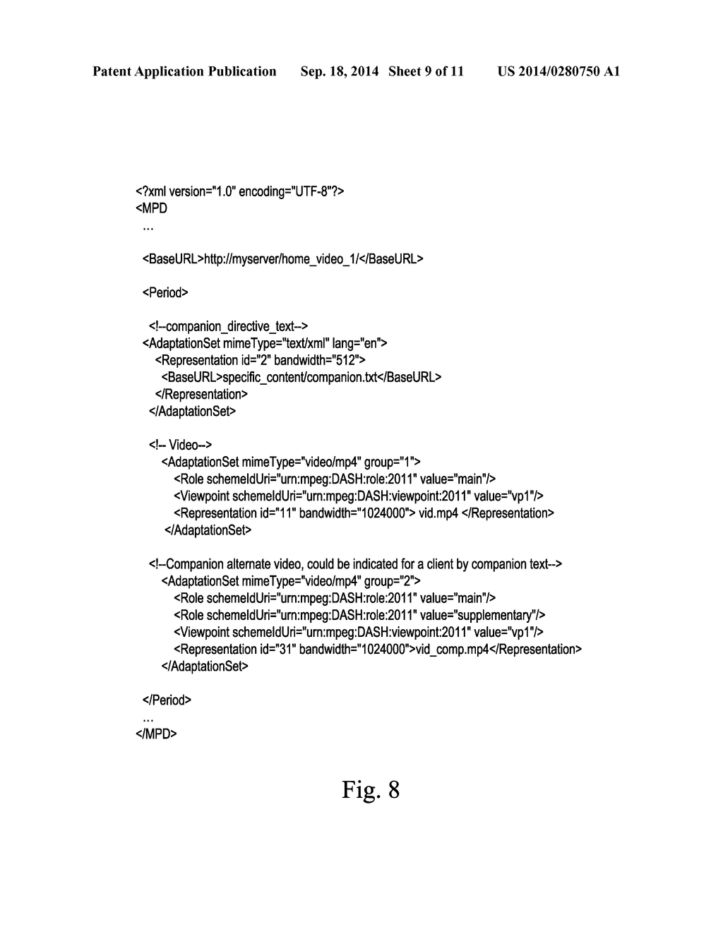 PROVIDING USER CONTENT WITH STREAMED MEDIA CHUNKS - diagram, schematic, and image 10