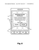 Methods and Systems for Providing Location-Based Subsidized Access to     Network Content diagram and image