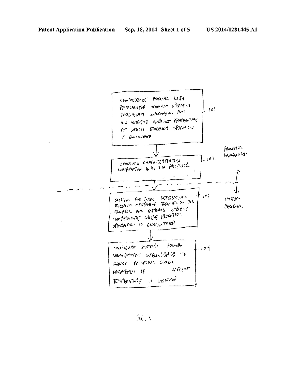 PROCESSOR HAVING FREQUENCY OF OPERATION INFORMATION FOR GUARANTEED     OPERATION UNDER HIGH TEMPERATURE EVENTS - diagram, schematic, and image 02