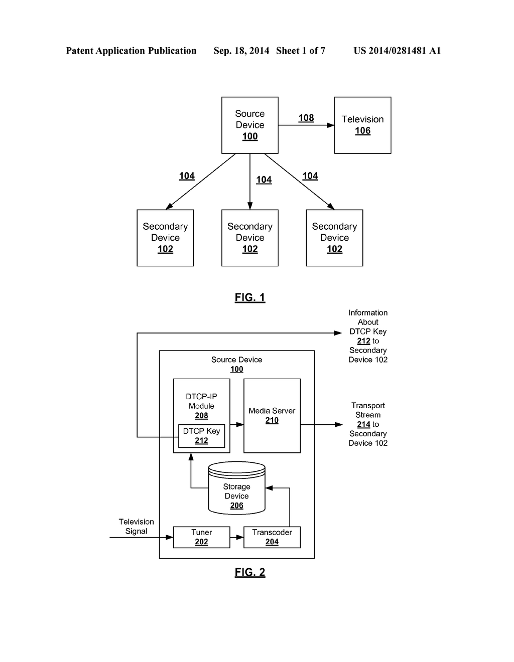 DLNA/DTCP STREAM CONVERSION FOR SECURE MEDIA PLAYBACK - diagram, schematic, and image 02