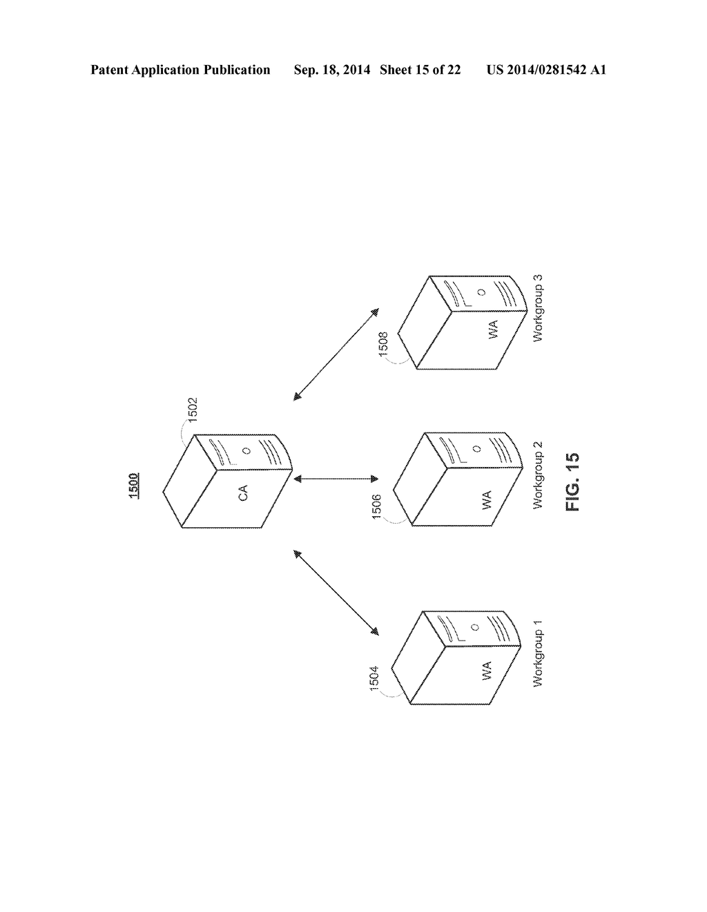 SYSTEMS AND METHODS FOR SECURE WORKGROUP MANAGEMENT AND COMMUNICATION - diagram, schematic, and image 16