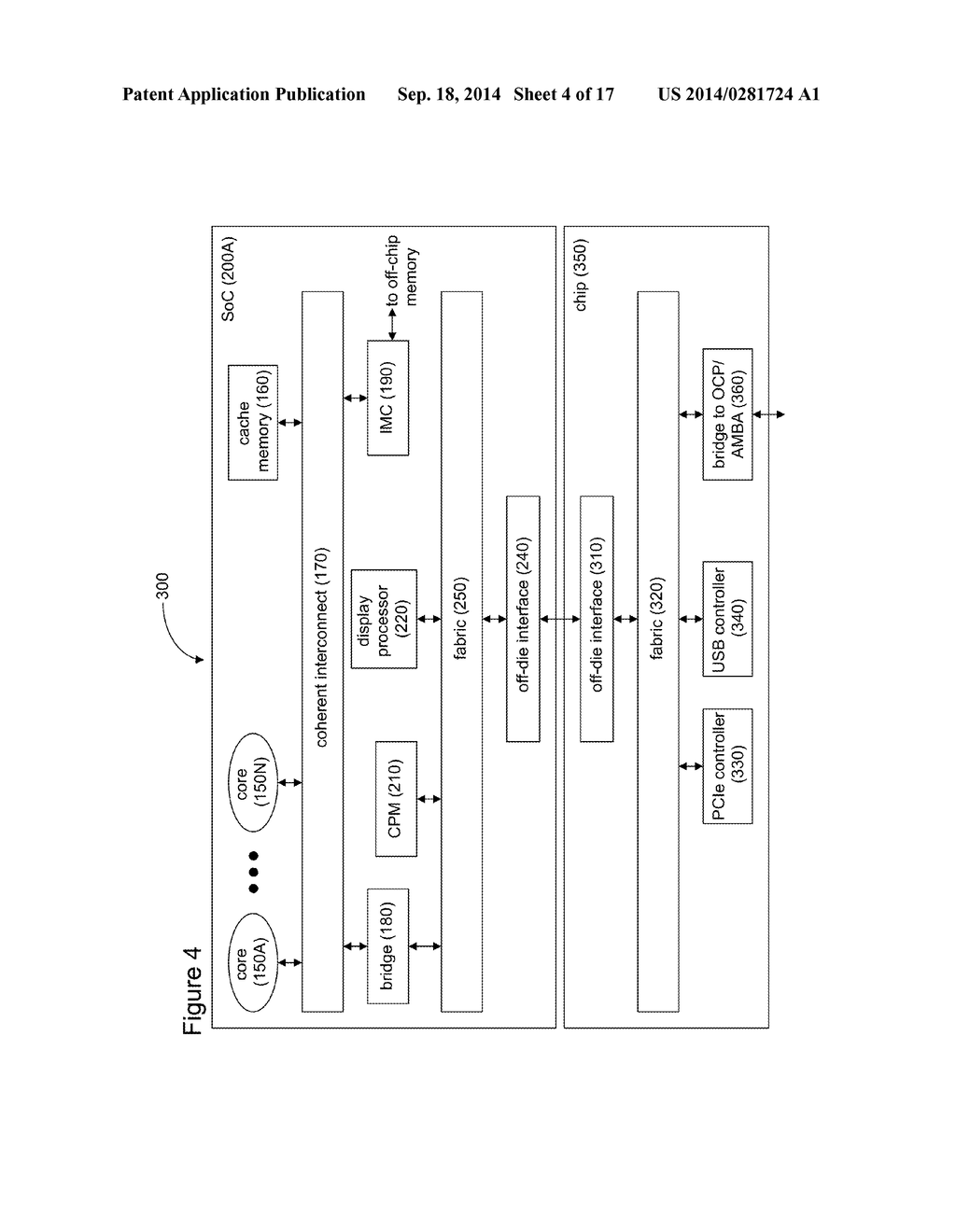 METHOD AND APPARATUS TO TRIGGER AND TRACE ON-CHIP SYSTEM FABRIC     TRANSACTIONS WITHIN THE PRIMARY SCALABLE FABRIC - diagram, schematic, and image 05