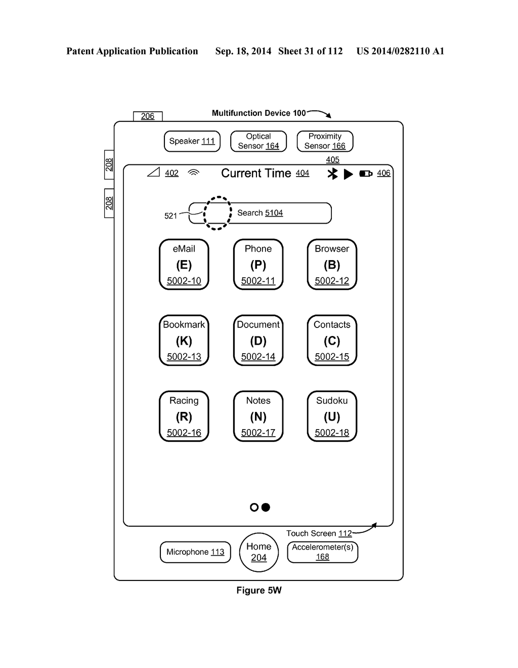 DEVICE, METHOD, AND GRAPHICAL USER INTERFACE FOR MANAGING CONCURRENTLY     OPEN SOFTWARE APPLICATIONS - diagram, schematic, and image 32