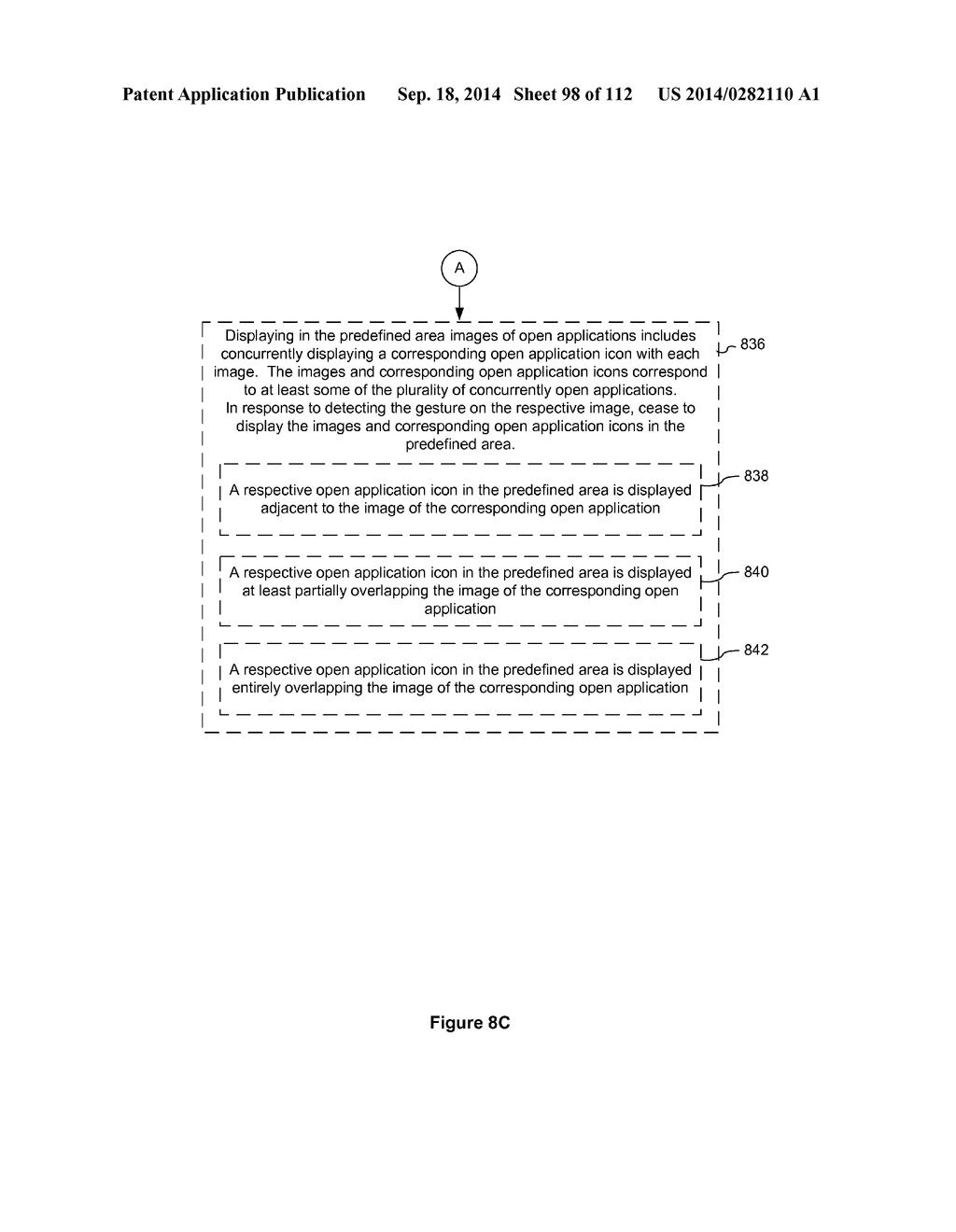 DEVICE, METHOD, AND GRAPHICAL USER INTERFACE FOR MANAGING CONCURRENTLY     OPEN SOFTWARE APPLICATIONS - diagram, schematic, and image 99