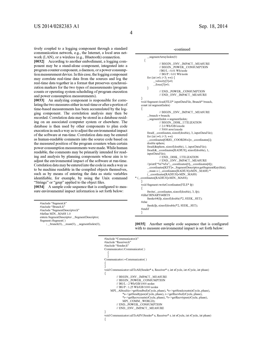 Techniques for Providing Environmental Impact Information Associated With     Code - diagram, schematic, and image 08