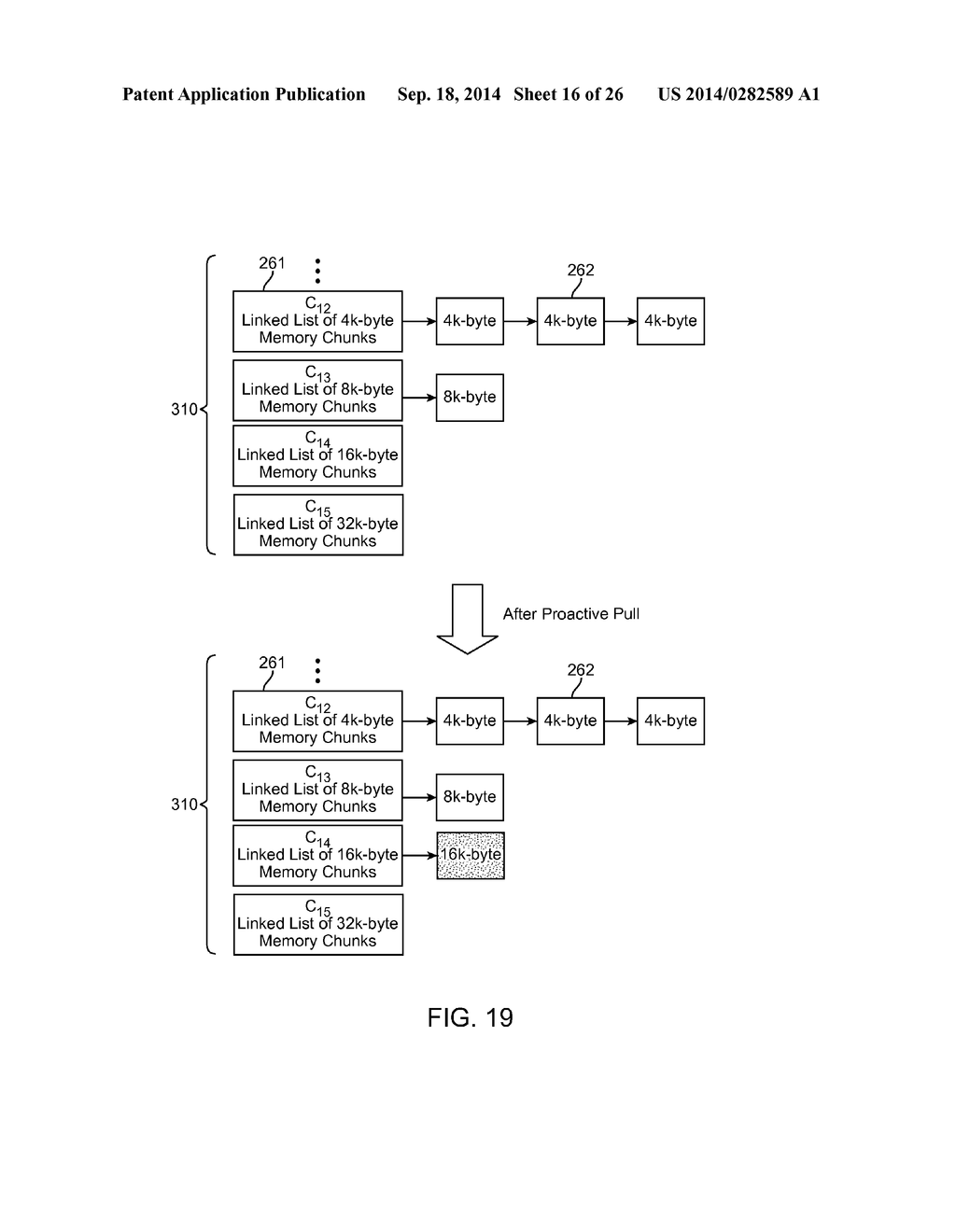 QUOTA-BASED ADAPTIVE RESOURCE BALANCING IN A SCALABLE HEAP ALLOCATOR FOR     MULTITHREADED APPLICATIONS - diagram, schematic, and image 17